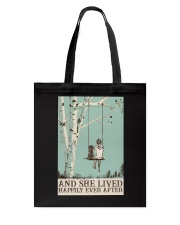 AND SHE LIVED HAPPILY EVER AFTER Tote Bag tile