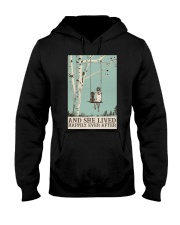 AND SHE LIVED HAPPILY EVER AFTER Hooded Sweatshirt tile