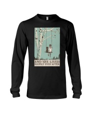 AND SHE LIVED HAPPILY EVER AFTER Long Sleeve Tee tile