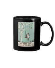 AND SHE LIVED HAPPILY EVER AFTER Mug tile