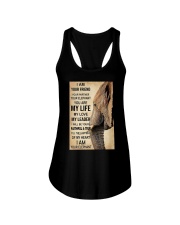 I AM YOUR FRIEND Ladies Flowy Tank tile