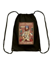STAY TRIPPY LITTLE HIPPIE Drawstring Bag tile