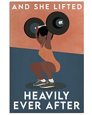 AND SHE LIFTED HEAVILY EVER AFTER 11x17 Poster front