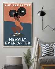 AND SHE LIFTED HEAVILY EVER AFTER 11x17 Poster lifestyle-poster-1