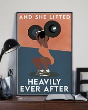 AND SHE LIFTED HEAVILY EVER AFTER 11x17 Poster lifestyle-poster-2