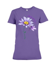 ALZHEIMER AWARENESS Premium Fit Ladies Tee tile
