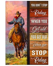 YOU DON'T STOP RIDING 11x17 Poster front