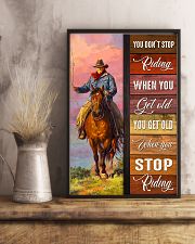 YOU DON'T STOP RIDING 11x17 Poster lifestyle-poster-3