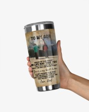 FATHER AND SON SKIING PARTNERS FOR LIFE 20oz Tumbler aos-20oz-tumbler-lifestyle-front-21