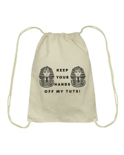KEEP YOUR HAND OFF MY TUTT Drawstring Bag tile