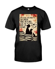 HER SOUL BELONGS TO WORDS Premium Fit Mens Tee tile