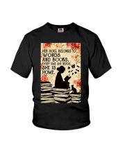 HER SOUL BELONGS TO WORDS Youth T-Shirt tile