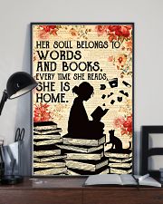 HER SOUL BELONGS TO WORDS 11x17 Poster lifestyle-poster-2
