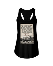 JUST REMEMBER THE RIDE GO ON Ladies Flowy Tank tile