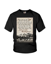 JUST REMEMBER THE RIDE GO ON Youth T-Shirt tile
