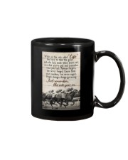 JUST REMEMBER THE RIDE GO ON Mug tile