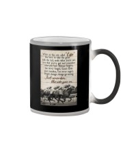JUST REMEMBER THE RIDE GO ON Color Changing Mug tile