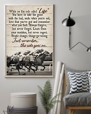JUST REMEMBER THE RIDE GO ON 11x17 Poster lifestyle-poster-1