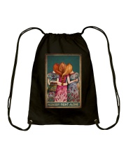 NOBODY FIGHT ALONE Drawstring Bag tile