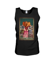 NOBODY FIGHT ALONE Unisex Tank tile