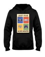 JUST FIVE MORE MINUTES Hooded Sweatshirt tile