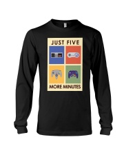 JUST FIVE MORE MINUTES Long Sleeve Tee tile