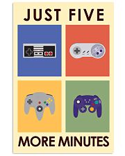 JUST FIVE MORE MINUTES 11x17 Poster front