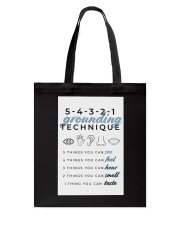 GROUNDING TECHNIQUE Tote Bag tile