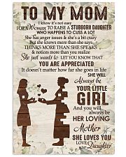 TO MY MOM 11x17 Poster front