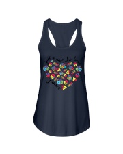 JUST A GIRL WHO LOVES GAMING Ladies Flowy Tank tile