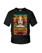 I'M MOSTLY PEACE LOVE LIGHT Youth T-Shirt tile