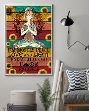 I'M MOSTLY PEACE LOVE LIGHT 11x17 Poster lifestyle-poster-1