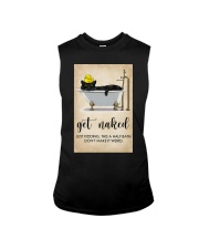 GET NAKED JUST KIDDING THIS A HAFT BATH Sleeveless Tee tile