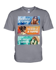 A SOUL OF A GYPSY V-Neck T-Shirt tile