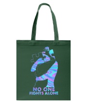 NO ONE FIGHT ALONE Tote Bag tile