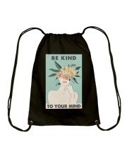 BE KIND TO YOUR MIND Drawstring Bag tile