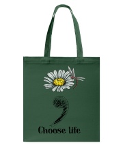 CHOOSE LIFE Tote Bag tile