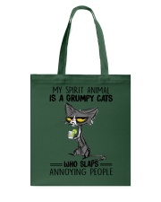 MY SPIRIT ANIMAL IS A GRUMPY CATS Tote Bag tile
