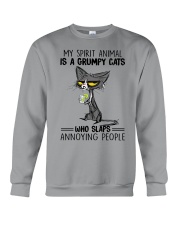 MY SPIRIT ANIMAL IS A GRUMPY CATS Crewneck Sweatshirt tile