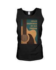 HELLO DARKNESS MY OLD FRIEND Unisex Tank tile