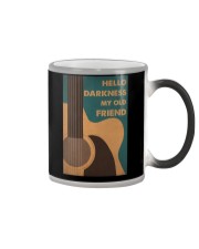 HELLO DARKNESS MY OLD FRIEND Color Changing Mug tile