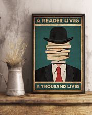 A READER LIVES A THOUSAND LIVES 11x17 Poster lifestyle-poster-3