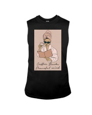 COFFEE BOOKS PEACEFUL MIND Sleeveless Tee tile