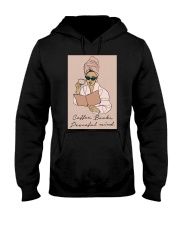 COFFEE BOOKS PEACEFUL MIND Hooded Sweatshirt tile