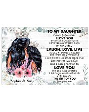 TO MY DAUGHTER - CUSTOM 24x16 Poster front