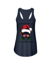 ON THE NAUGHTY LIST AND REGRET NOTHING Ladies Flowy Tank tile