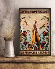 MY RELIGION IS SIMPLE 11x17 Poster lifestyle-poster-3