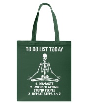 TO DO LIST TODAY Tote Bag tile