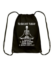 TO DO LIST TODAY Drawstring Bag tile