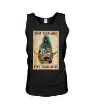 LOSE YOUR MIND FIND YOUR SOUL Unisex Tank tile